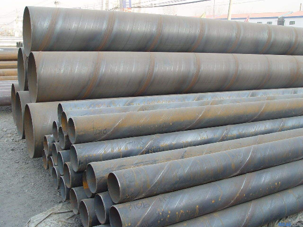 Spiral steel pipe